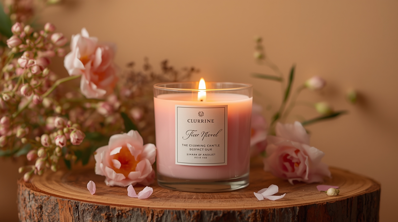 Kukkaistuoksuinen kynttilä