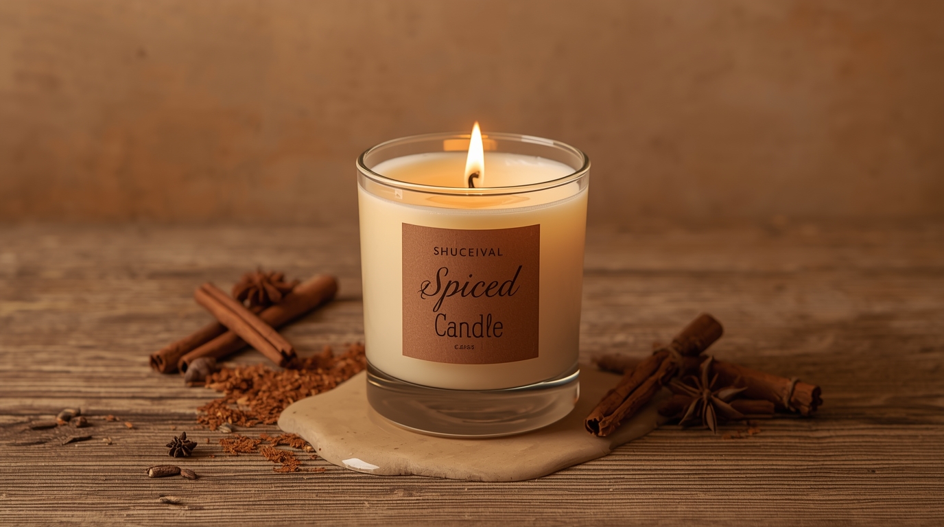 Mausteinen kynttilä